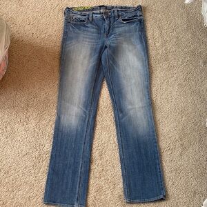 J. Crew Women's Blue Straight-Leg Jeans “Matchstick”